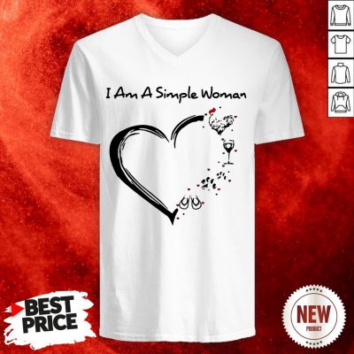 I Am A Simple Woman V-neck