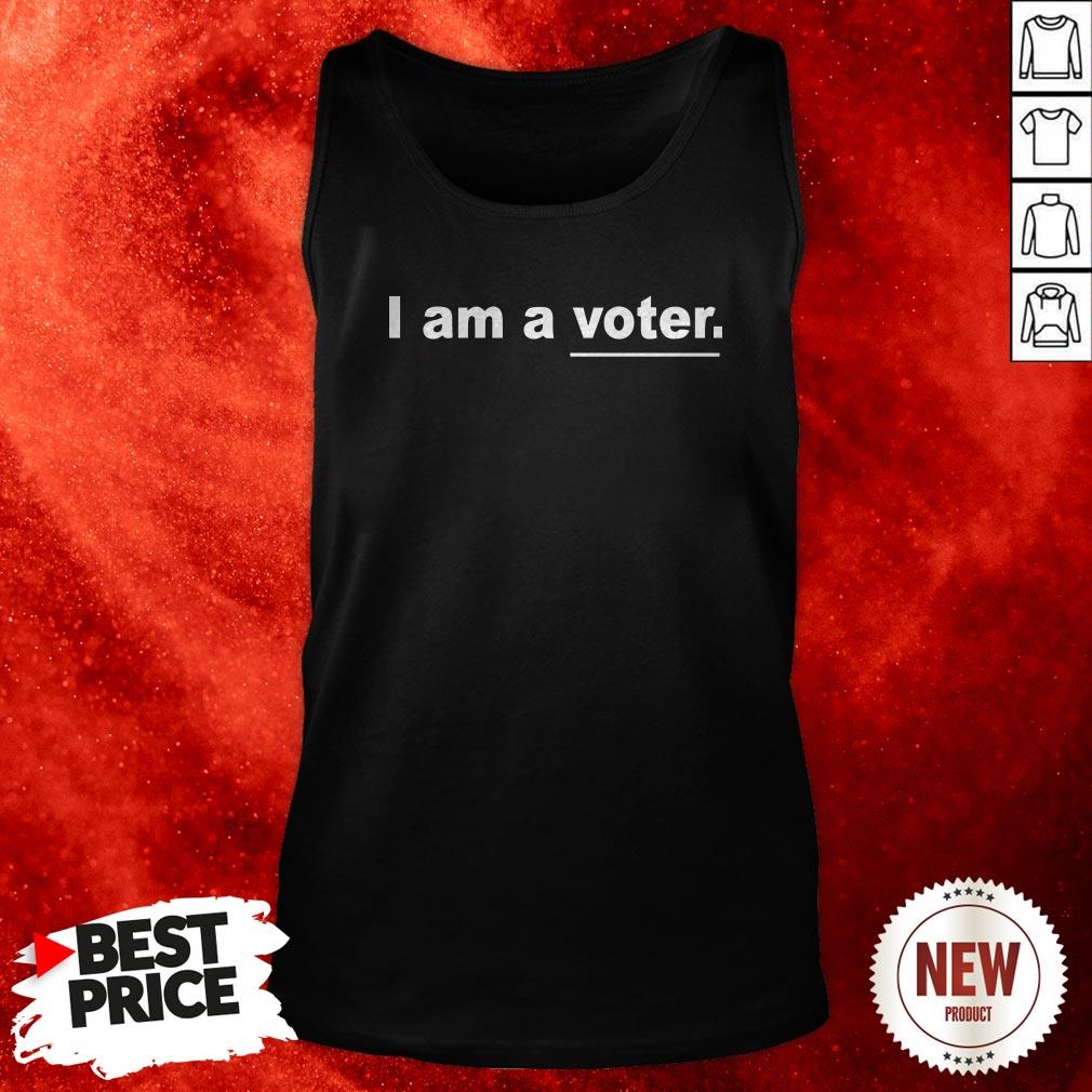 I Am A Voter Tee Tank Top