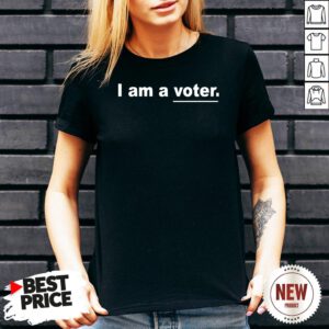 I Am A Voter Tee V Neck