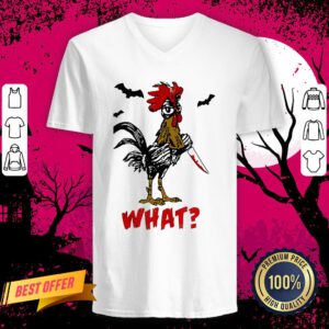 Jason Voorhees Chicken Halloween What V-neck