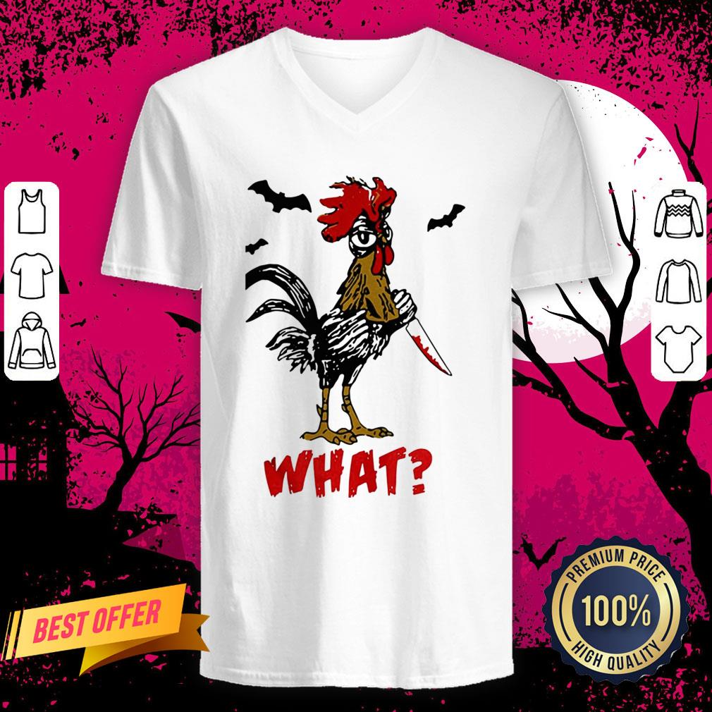 Jason Voorhees Chicken Halloween What V-neck