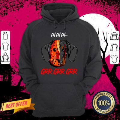 Jason Voorhees Dachshund Ch Ch Grr Grr Halloween Hoodie