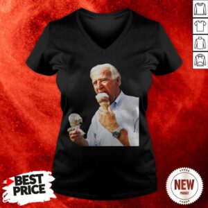 Joe Biden Eating Ice Cream 2020 V-neck