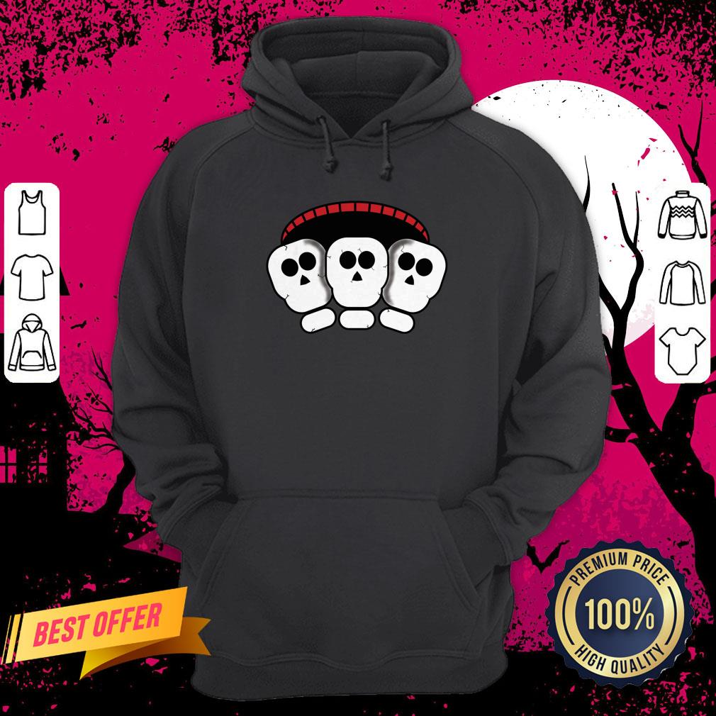 Mariachi De Los Muertos Day Of The Dead Skull Hoodie