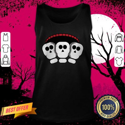 Mariachi De Los Muertos Day Of The Dead Skull Tank Top