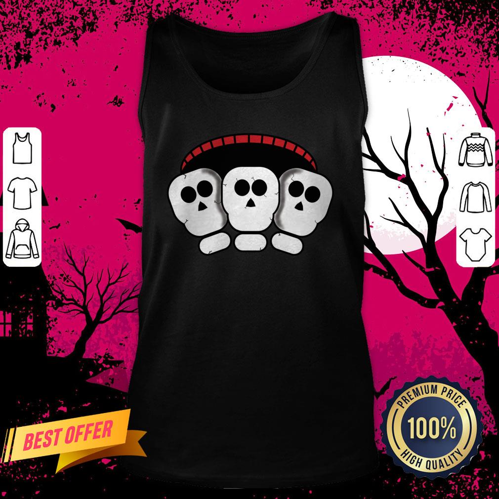 Mariachi De Los Muertos Day Of The Dead Skull Tank Top