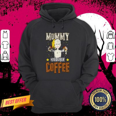 Mummy Needs Her Coffee Halloween Day Hoodie