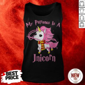 My Patronus Is A Unicorn Breast Cancer Tank Top