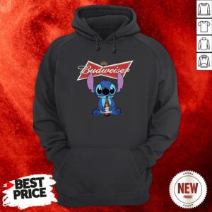 Nice Stitch Hug Budweiser Hoodie