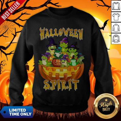 Official Frogs Halloween Spirit Sweatshirt