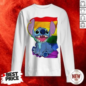 Official Stitch LGBT Pride Sweatshirt