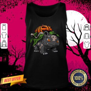 Pokemon Bulbasaur Pumpkin Halloween Tank Top