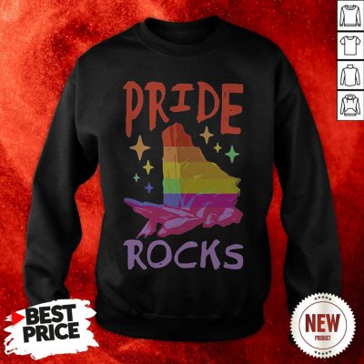 Pride Rock Map LGBT Sweatshirt