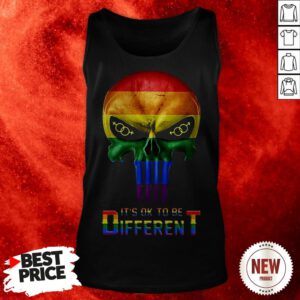 Punisher LGBT It’s Ok To Be Different Tank Top
