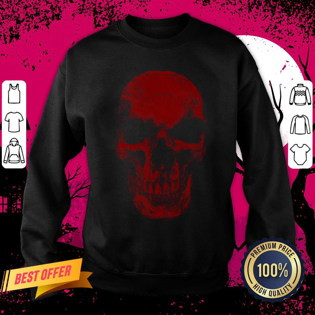 Red Skull Dia De Los Muertos Day Of The Dead Sweatshirt
