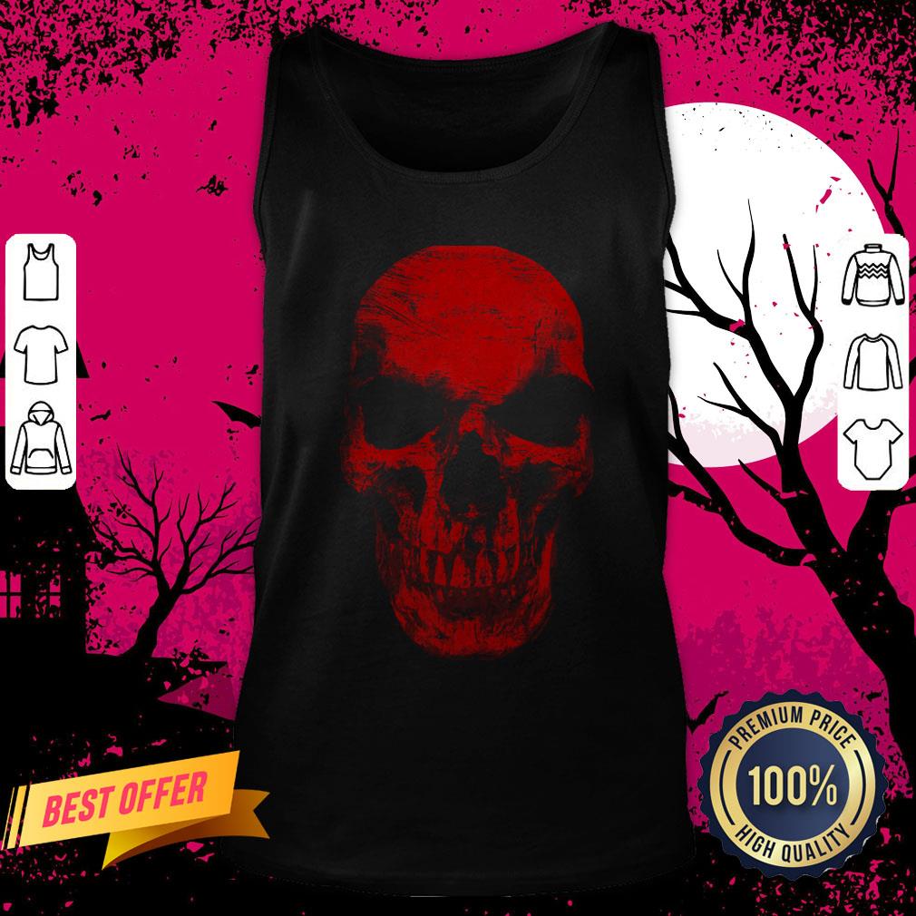Red Skull Dia De Los Muertos Day Of The Dead Tank Top