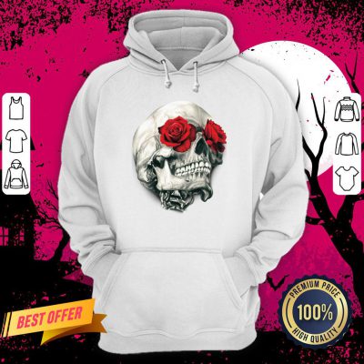 Rose Eye Sugar Skull Day Of The Dead Hoodie