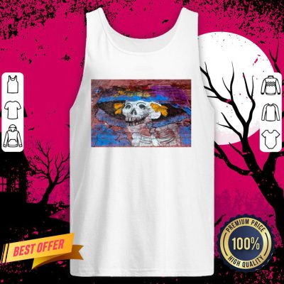 Skeleton Dia De Muertos Day Of The Dead In Playa Del Carmen Tank Top