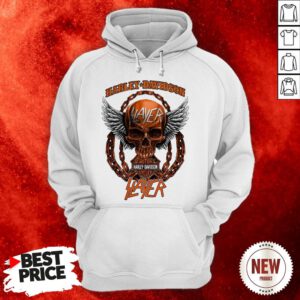 Skull Harley Davidson Motorcycles Zlayer Hoodie