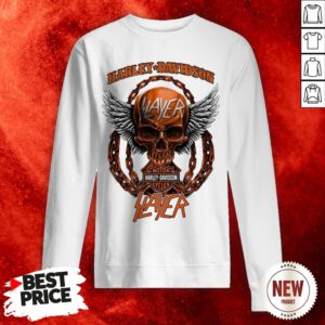 Skull Harley Davidson Motorcycles Zlayer Sweatshirt