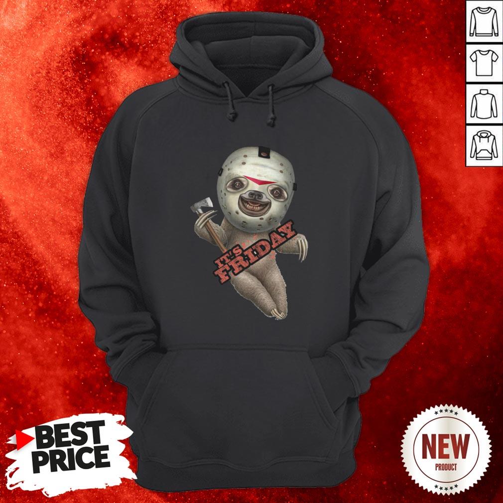 Sloth Voorhees It’s Friday Halloween Hoodie