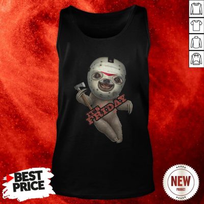 Sloth Voorhees It’s Friday Halloween Tank Top
