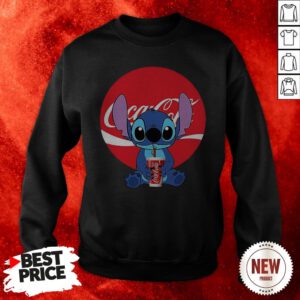 Stitch Hug Coca Cola Sweatshirt