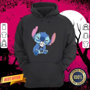 Stitch Hug Halloween Michael Myers Hoodie