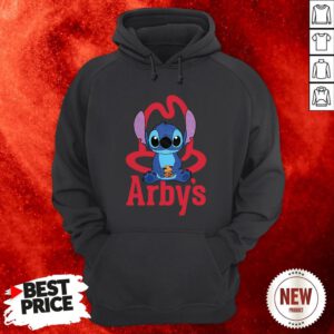 Stitch Hug Hamburger Arby’s Hoodie