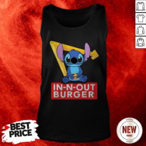 Stitch Hug Hamburger In N Out Burger Sh Tank Top