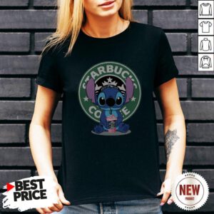 Stitch Hug Starbucks Coffee V Neck