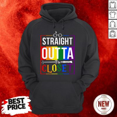Straight Outta The Closet Pride LGBT Hoodie