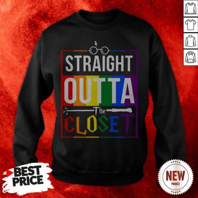 Straight Outta The Closet Pride LGBT Sweatshirt