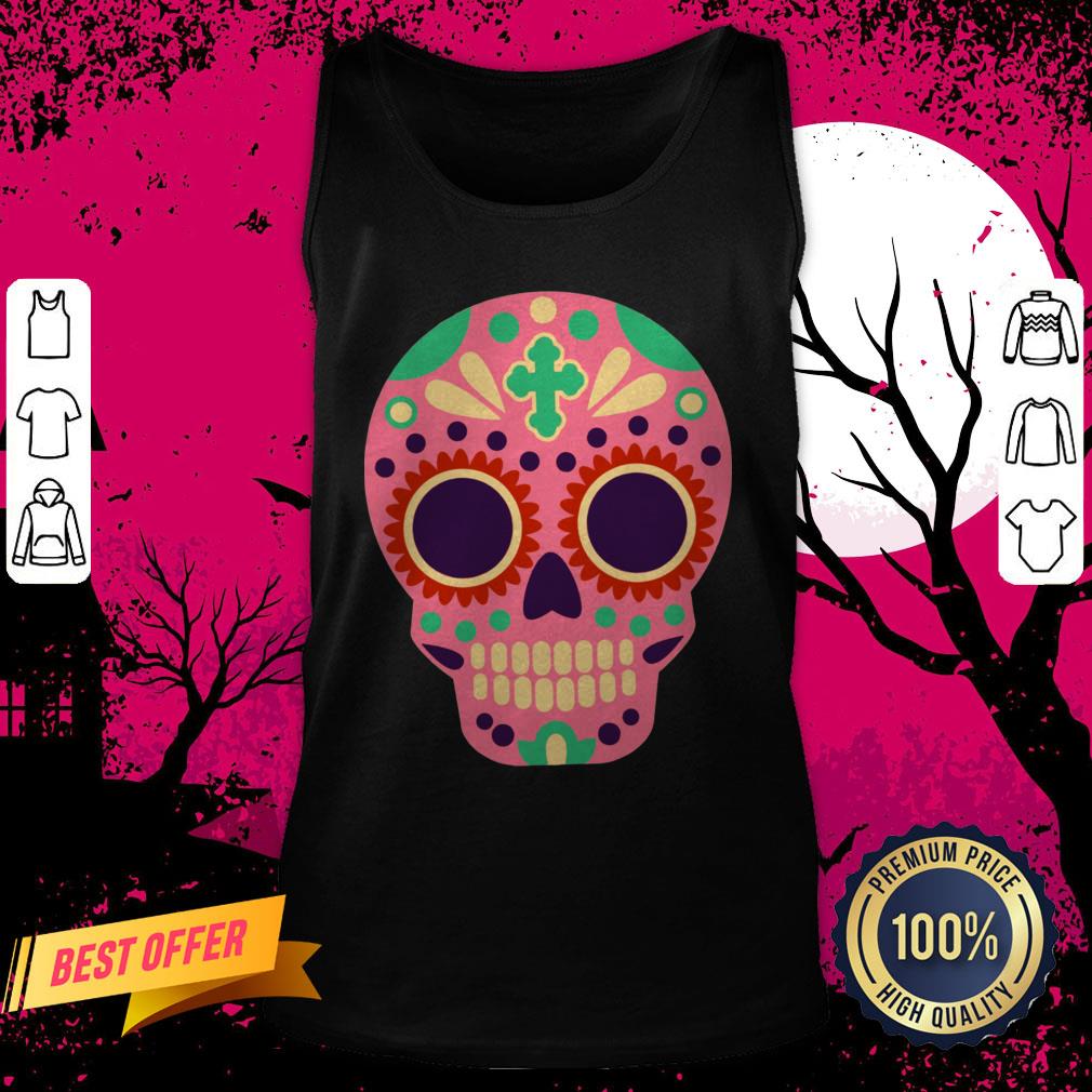 Sugar Skull Day Of The Dead Dia De Los Muertos Tank Top