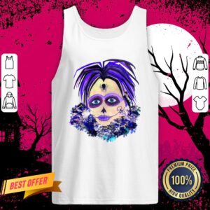Sugar Skull Day Of The Dead Dia De Muertos Tank Top