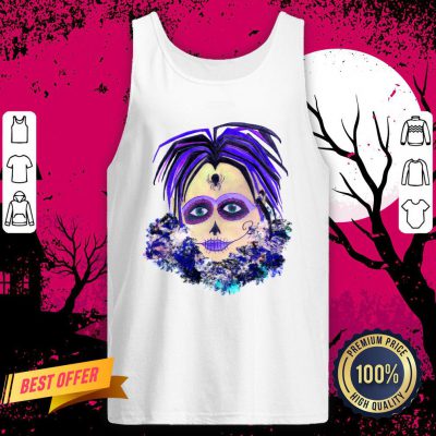 Sugar Skull Day Of The Dead Dia De Muertos Tank Top