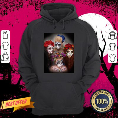 Sugar Skulls Dia De Los Muertos Day Of The Dead Hoodie