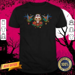Tattoo Sugar Skull Day Of The Dead Dia De Muertos Shirt