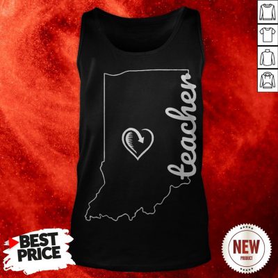 Teacher Red For Ed Indiana Public Education Tank Top