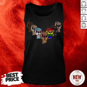 The Fist Black Lives Matter LGBT Togetherness Tank Top
