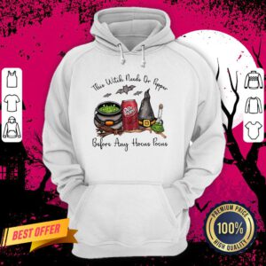This Witch Needs Dr Pepper Before Any Hocus Pocus Halloween Hoodie
