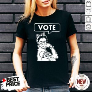Vote Ruth Bader Ginsburg V Neck