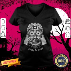 Yo Soy Tu Padre Spanish Sugar Skull Day Of The Dead V Neck