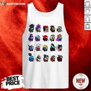 Among Us X League Of Legends Gams Tank Top
