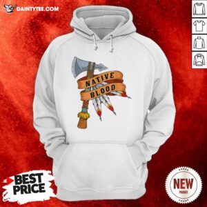 Awesome Native American Blood Hoodie