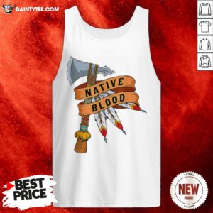 Awesome Native American Blood Tank Top
