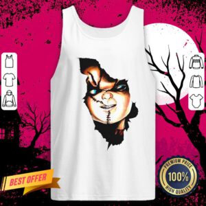 Blood Inside Chucky Halloween Tank Top