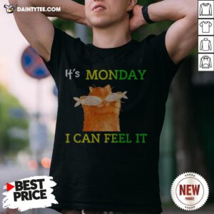 Cat Fish It's Monday I Can Feel It Shirt