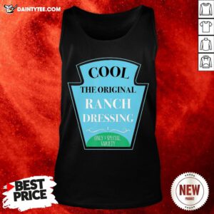 Cool Ranch Dressing Sauce Condiment Family Halloween Costume Tank Top