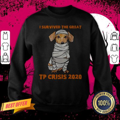 Dachshund Mummies I Survived The Great TP Crisis 2020 Sweatshirt